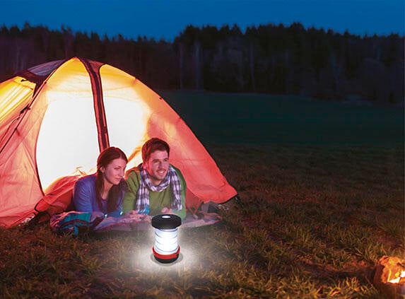 Linterna LED plegable
