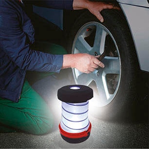 Linterna LED plegable