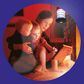 Linterna LED plegable