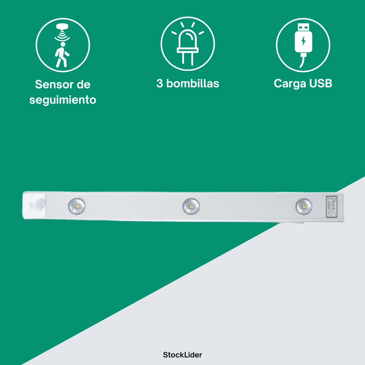 Luces con sensor