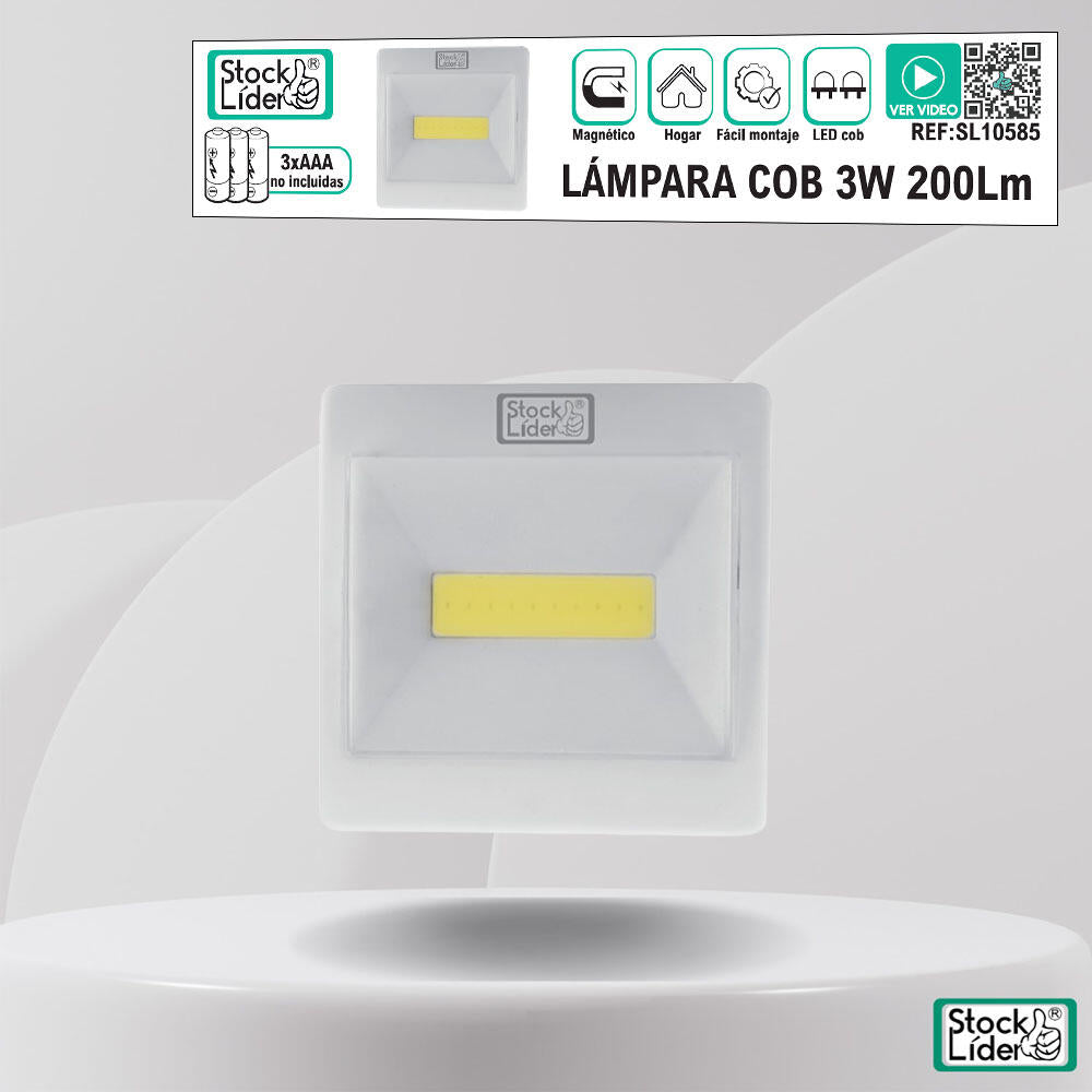 Lámpara COB 3W