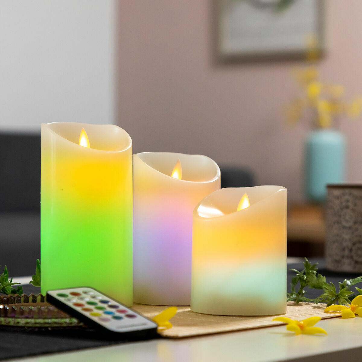 Velas LED Multicolor