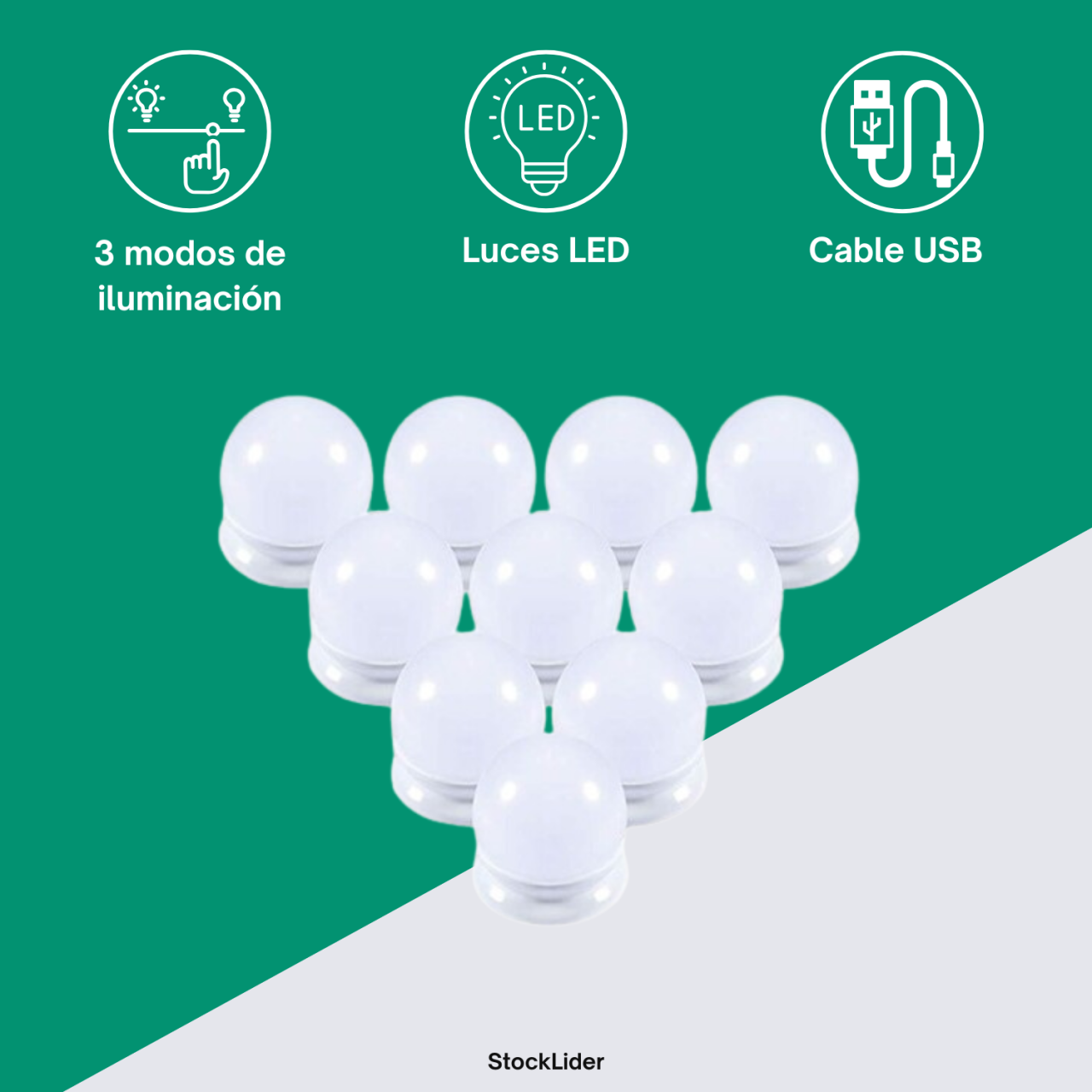 Tira de bombillas LED