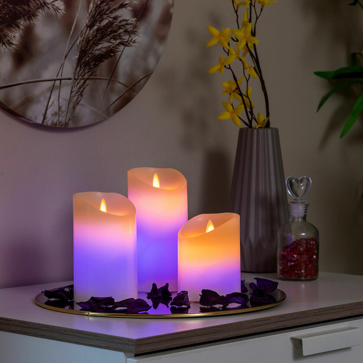 Velas LED Multicolor